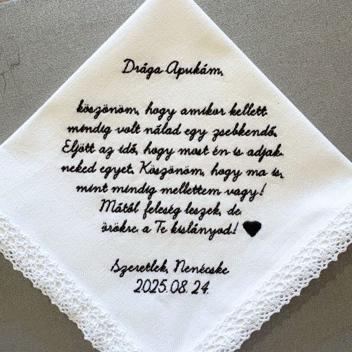 Örömapa köszöntő ajándék esküvőre - CreativeDorci